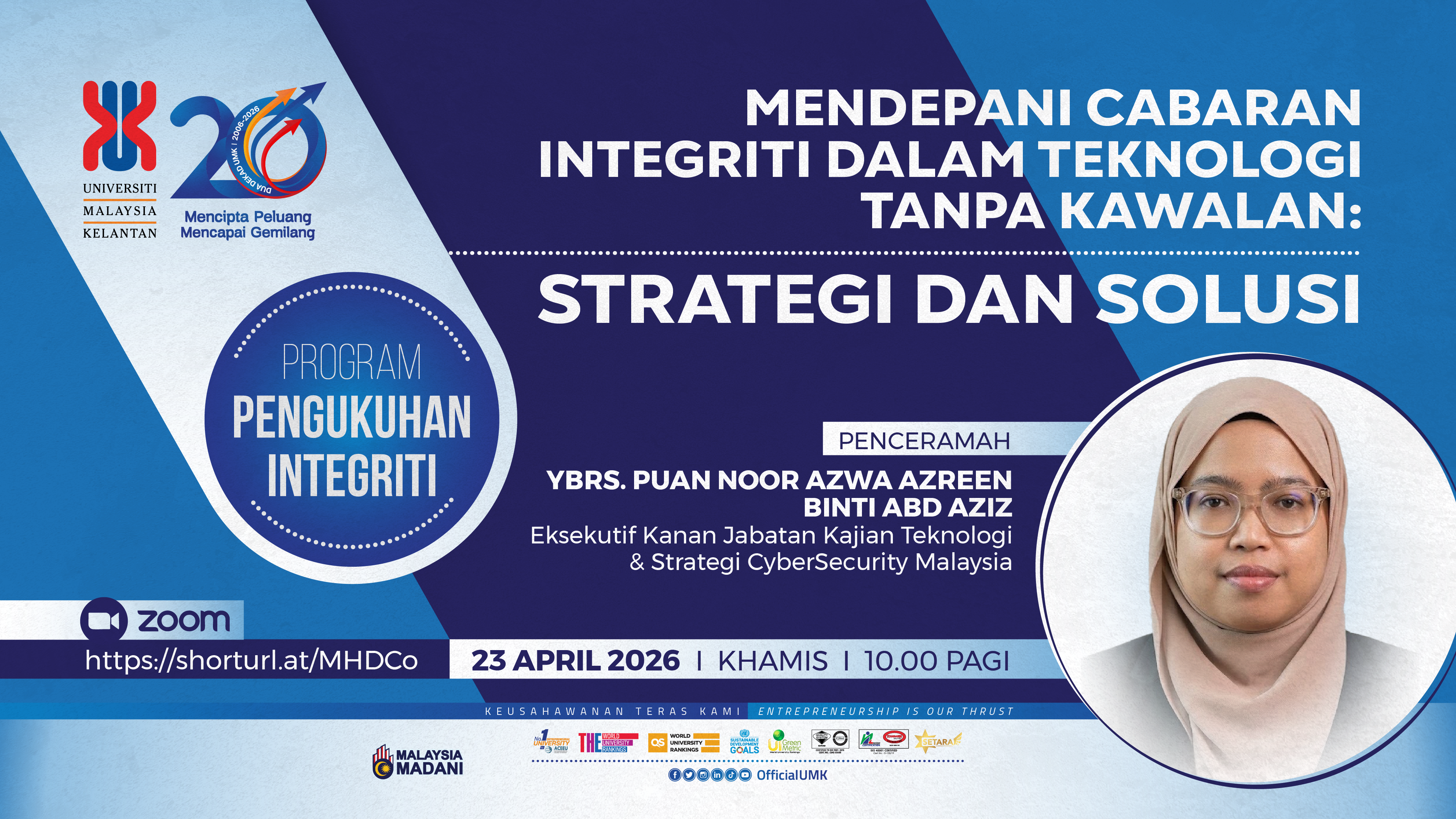MENDEPANI CABARAN INTEGRITI DALAM TEKNOLOGI TANPA KAWALAN: STRATEGI DAN SOLUSI